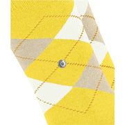 Burlington Everyday Argyle 2-Pack Strumpor - Sunshine Yellow
