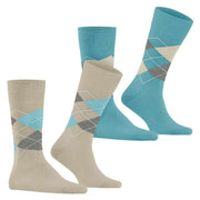Burlington Everyday Argyle 2-pack strumpor - Zemet Beige