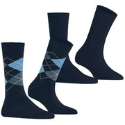Burlington Everyday Mix 2-pack strumpor - plommon