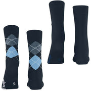 Burlington Everyday Mix 2-pack strumpor - plommon