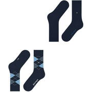 Burlington Everyday Mix 2-pack strumpor - plommon