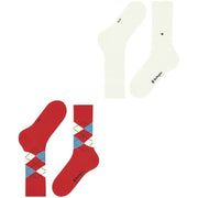 Burlington Everyday Mix 2-Pack strumpor - Tulip Red