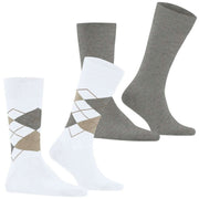 Burlington Everyday Mix 2-Pack Strumpor - Vit