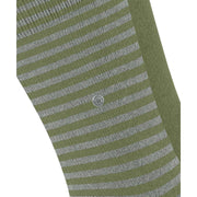 Burlington Everyday Stripe Mix 2-pack strumpor - Salvia Green