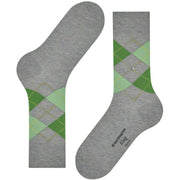Burlington King Socks - Ljusgrå