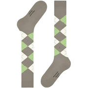 Burlington Manchester Knähöga strumpor - Greige Beige