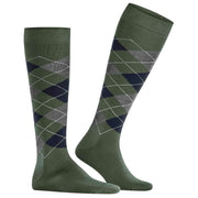 Burlington Manchester Knee High Socks - Mountain Green