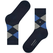 Burlington Marylebone Socks - Marine Blue