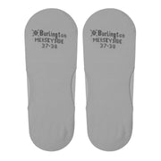 Burlington Merseyside Invisible Socks - Ljusgrå