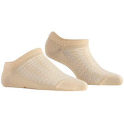 Burlington Merseyside Trainer Socks - Oatmeal Beige
