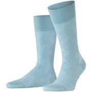 Burlington Paisley strumpor - Patagonia Blue