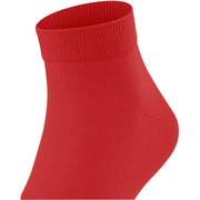 Burlington Palace Street Sneakersockor - Tulpanröd