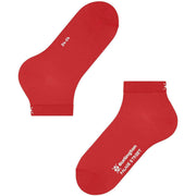 Burlington Palace Street Sneakersockor - Tulpanröd