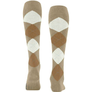 Burlington Queen Knähöga strumpor - Pearl Beige