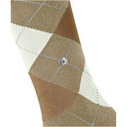 Burlington Queen Knähöga strumpor - Pearl Beige