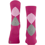 Burlington Queen Socks - Aubergine Röd