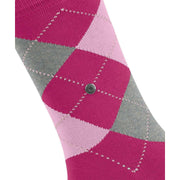 Burlington Queen Socks - Aubergine Röd