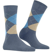 Burlington Queen Socks - Ljus jeansblå