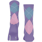 Burlington Rib Courtside strumpor - lila