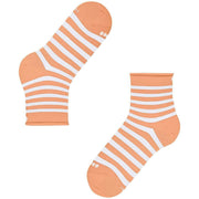 Burlington Swansea korta strumpor - Peach Orange
