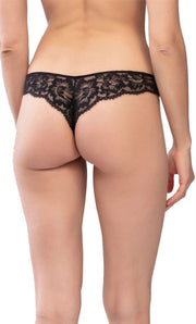 Mey Amazing String Lace Thong - Svart