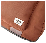 Roka Gatwick Medium Recycled Canvas Duffle Bag - Cinnamon Brown
