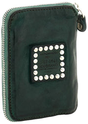 Campomaggi Forte Dei Marmi Rhinestone Purse - Grön flaska
