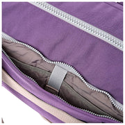 Roka Gatwick Medium Recycled Canvas Duffle Bag - Deep Grape Purple