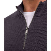 falke-half-cardigan-half-zip-sweater---asphalt-mel-grey-35073029