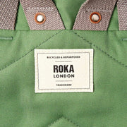 roka-finchley-a-large-recycled-canvas-backpack---artichoke-green-35910450