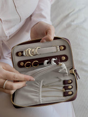Stackers Mini Smyckesrulle - Burgundy