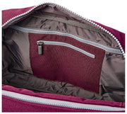 Roka Gatwick Medium Recycled Canvas Duffle Bag - Cherry Lacquer Red