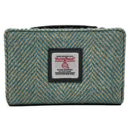 maccessori-harris-tweed-medium-zip-purse---turquoise-blue-34631643