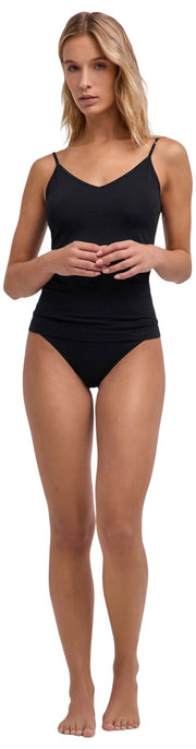 Falke Daily Seamless Spaghetti Topp - Svart