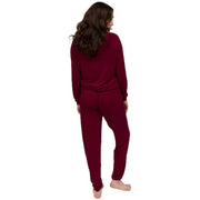 cyberjammies-yasmin-slouch-jersey-pyjama-set---ox-blood-burgundy-34514503