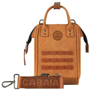 Cabaia Nano Vegan Nubuck Crossbody Bag - Moscou Brown