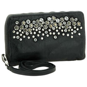 Campomaggi Bella Di Notte Rhinestone Purse - Svart
