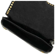 Campomaggi Gloria Pochette Stud Crossbody-väska - Svart