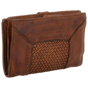 Campomaggi Pisa Ornella Woven Purse - Cognac Tan