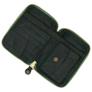 Campomaggi Rapolano Laser Print Purse - Grön flaska