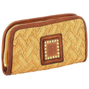 Campomaggi Veracruz Halmläderväska - Naturlig Beige/Cognac Tan