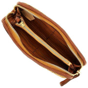 Campomaggi Veracruz Halmläderväska - Naturlig Beige/Cognac Tan