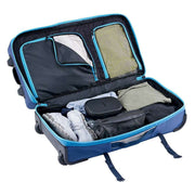 Caribee Split Roller 100L Travel Bag - Sea Blue/Navy