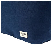 Roka Hoxton Large Cotton Canvas Axelväska - Admiral Blue