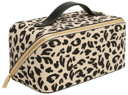 Alice Wheeler London Animal Print Train Case - Ljus Leopard/Svart