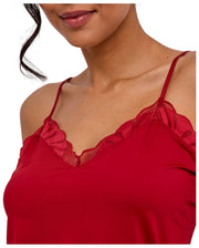 Falke Delicate Touch Chemise Topp - Ventimiglia Röd