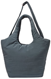 Roka Oxford Medium Taslon Axelväska - Raven Grey