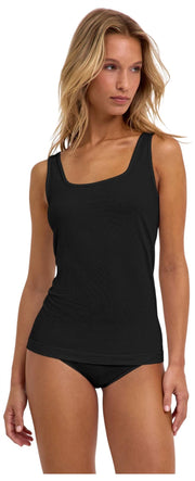 Falke Daily Seamless Vest Topp - Svart