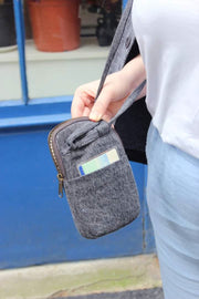 Hindbag Bill telefonväska - Denimgrå