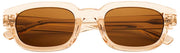 MessyWeekend Bruce Blue Light Sun Läsglasögon - Brun/Peach Beige